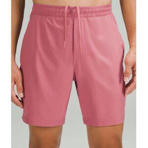 Lululemon Mens Pace Breaker Linerless Short 7" Brier Rose Size Large